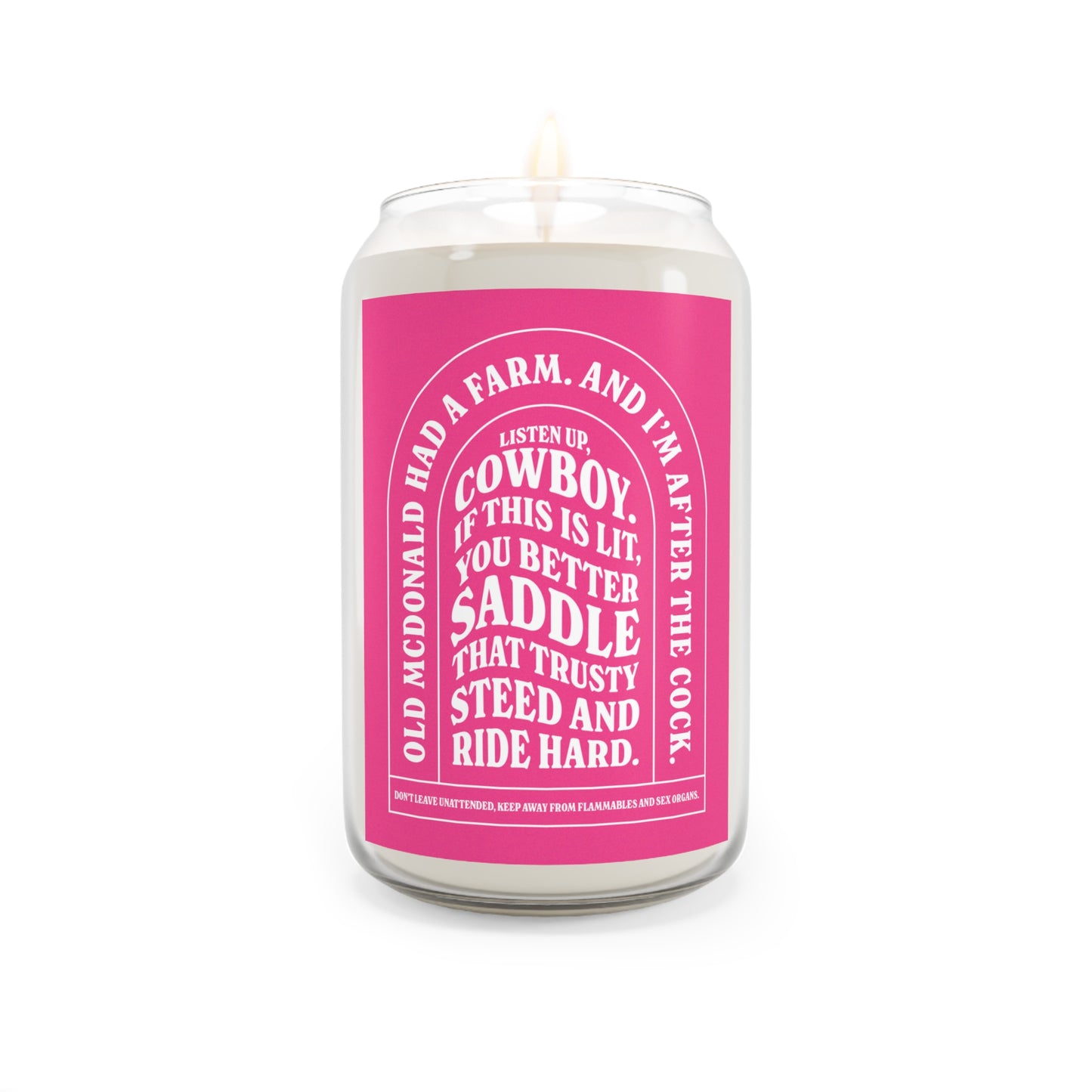 Dirty Candle, Naughty Message for Sex When Lit, Funny Gag Gift for Spouse