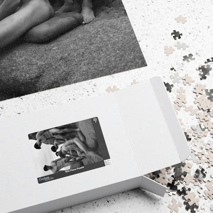 Nude Puzzle, Naked Men at Beach, Full Frontal Nudity Jigsaw Puzzle, Group Dick Pic, Straight Guys Naked Together, Funny Gift for Bachelorette or Gay Bachelor Party