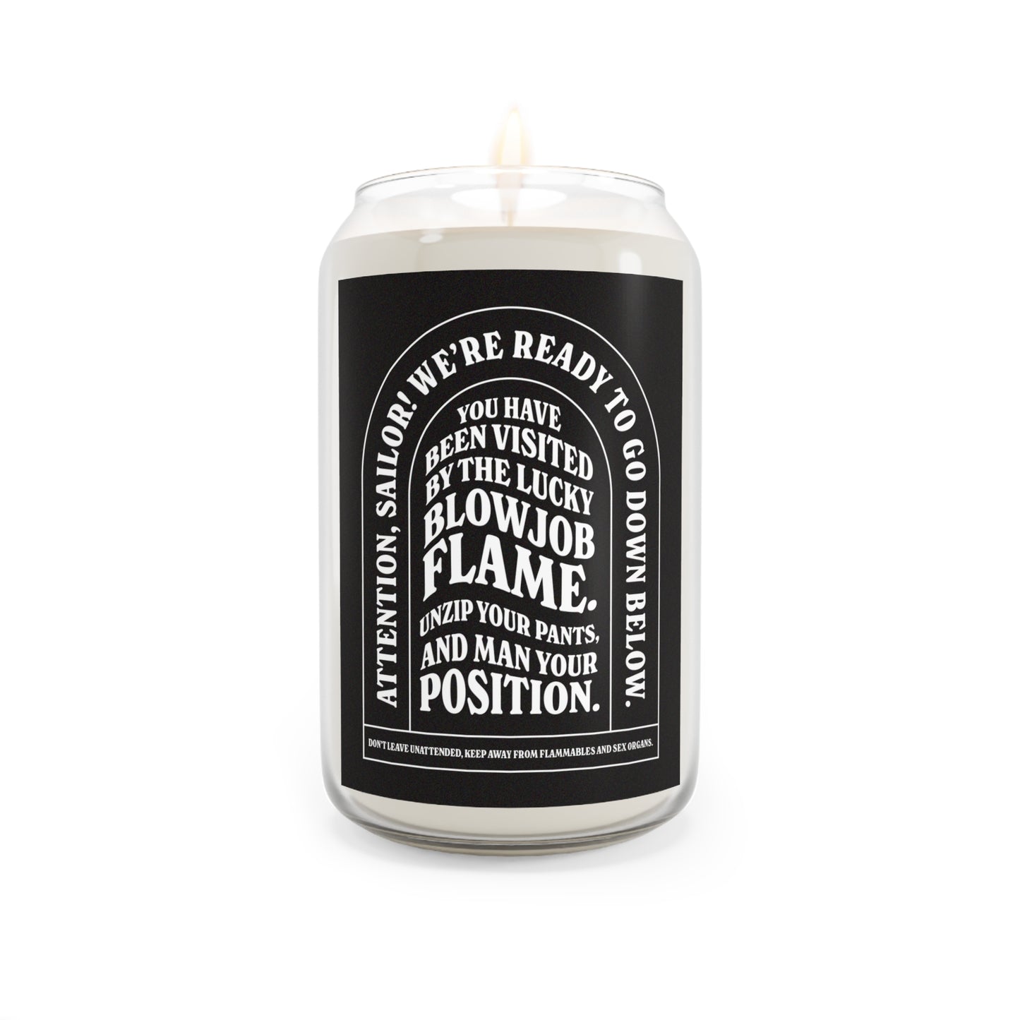 Dirty Blowjob Candle Naughty and Funny Gift for Spouse,