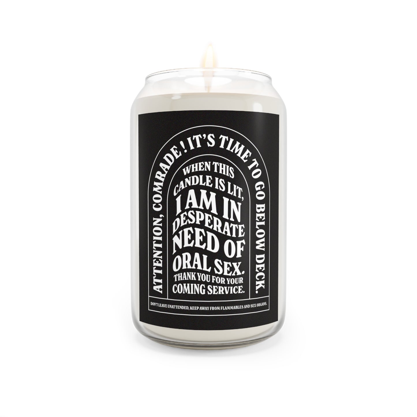 Light for Oral Sex Candle, Funny and Dirty Gag Gift for Naughty Holidays, Anniversaries, and More