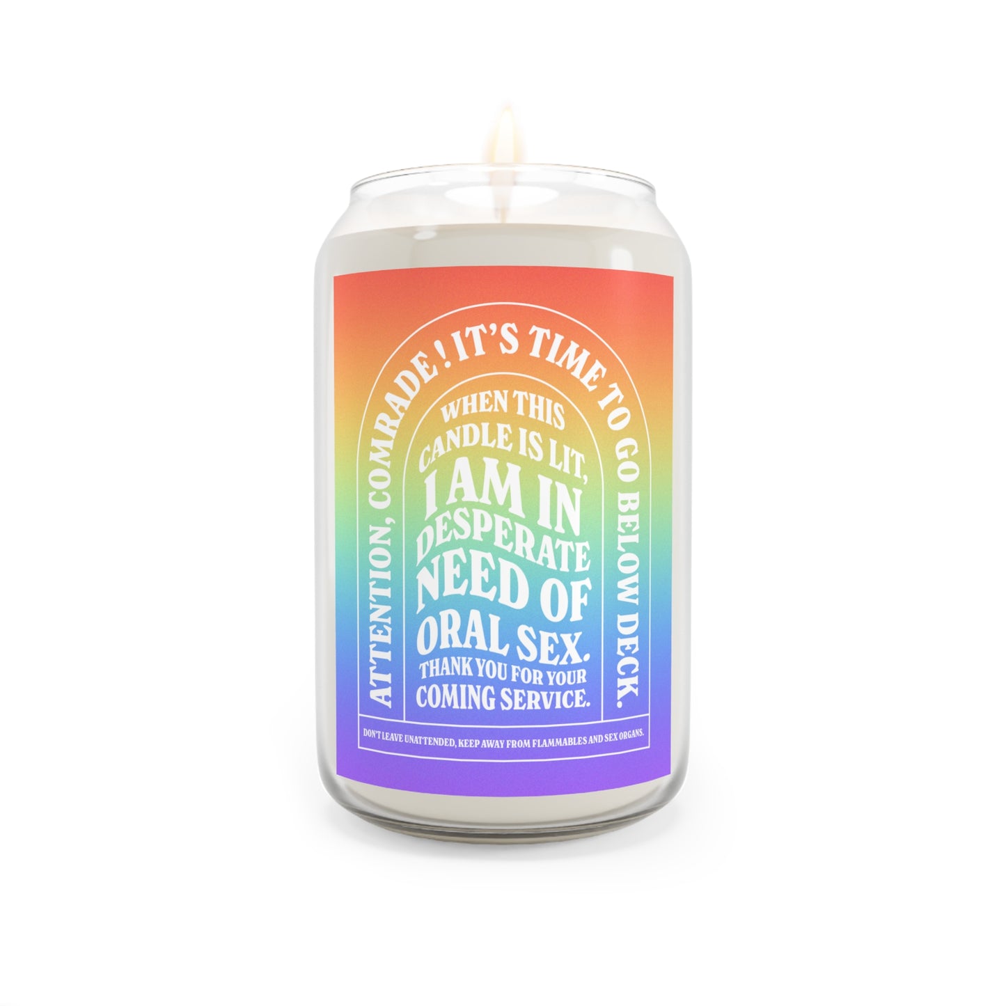 Light for Oral Sex Candle, Funny and Dirty Gag Gift for Naughty Holidays, Anniversaries, and More