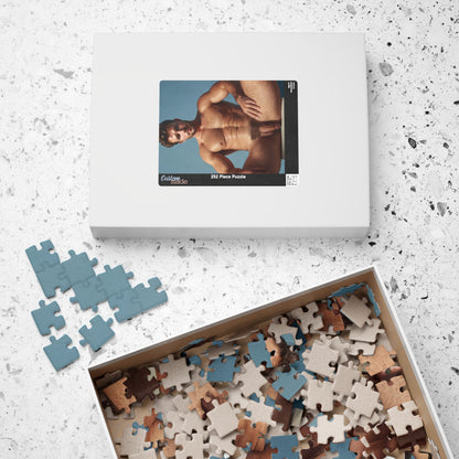 Naked Photo Puzzle, Sexy Man with Big Dick Jigsaw Puzzle, Dirty Gift for Bachelorette or Gay Bachelor Party, Gay Beefcake Puzzle