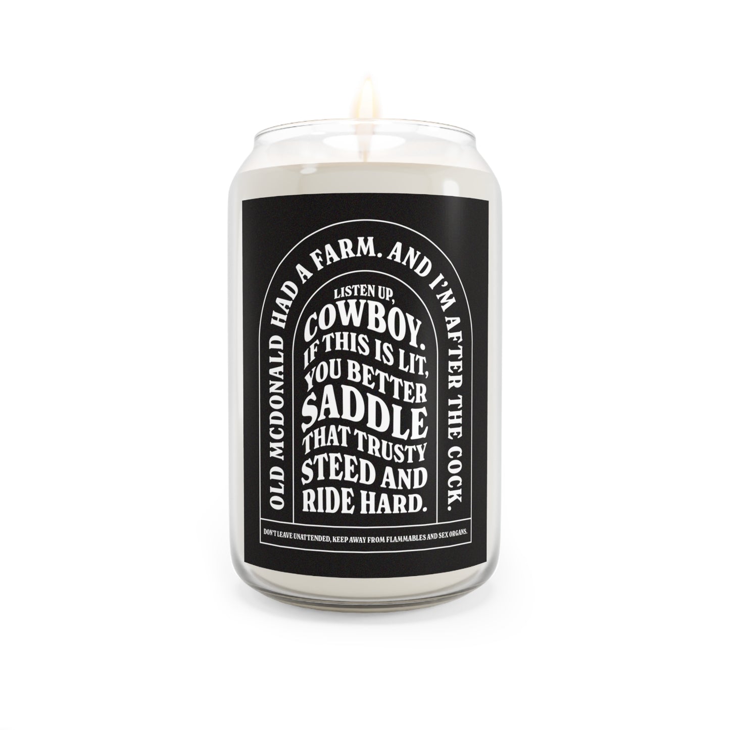 Dirty Candle, Naughty Message for Sex When Lit, Funny Gag Gift for Spouse
