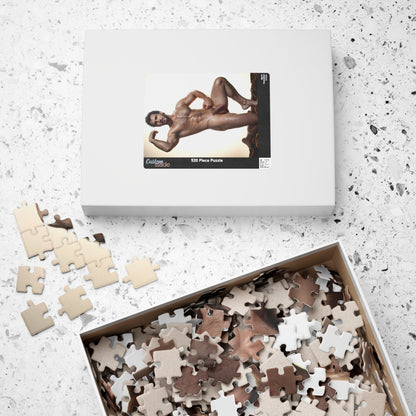 Beefcake Nude Photo Puzzle, Naked Bodybuilder Jigsaw Puzzle, Dick Pic, Hung Male Model in Erotic Photo Puzzle, Funny Gift for Bachelorette or Gay Bachelor Party