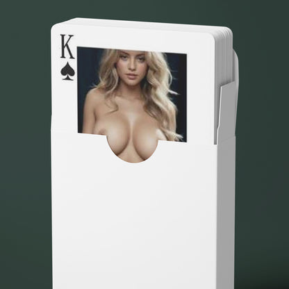 Nude Playing Cards, Bachelor Party Game, Deck of 54 Full Frontal Nudity Photos, Big Boobs, Naked Pussy, Wives, MILFS (Custom Available)